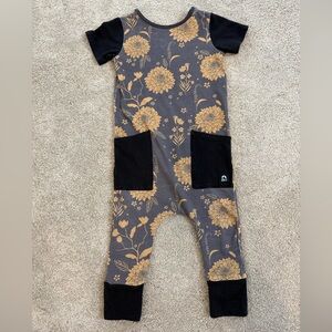 Rags floral romper 2T gender neutral